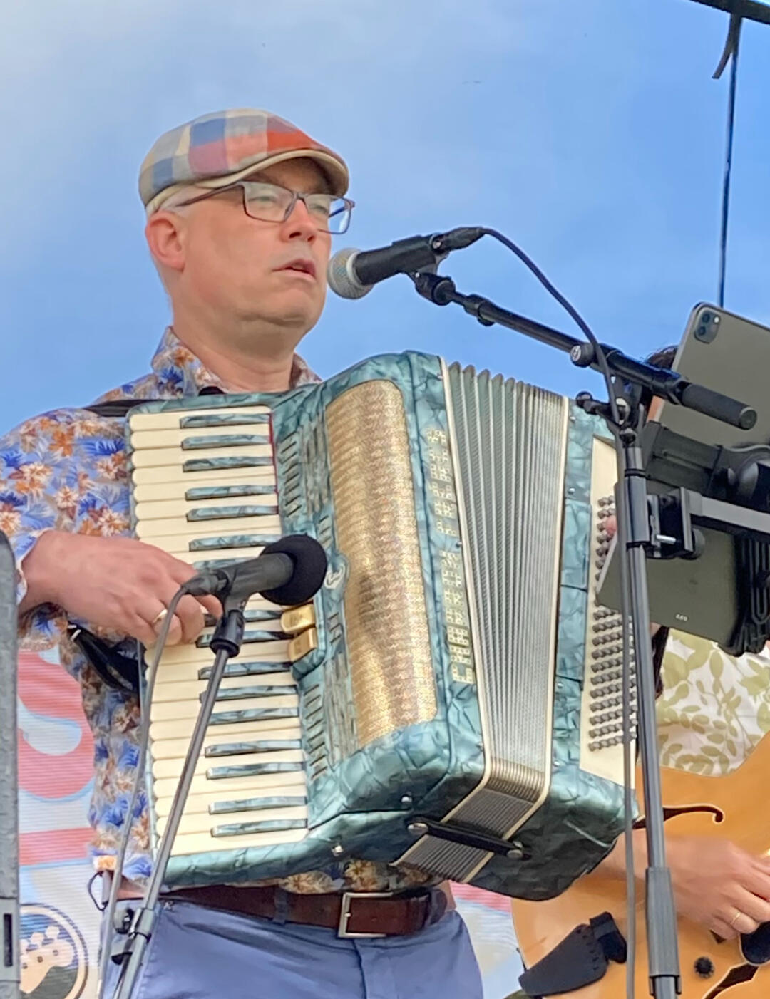 Edwin Edwin, accordeonist van Un Deux Trois
